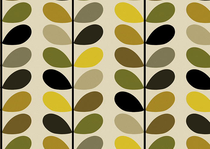 Orla Kiely Multi Stem, Yellow - Made to Measure Curtains - Image 8